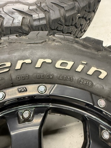 オフ車　ホイール