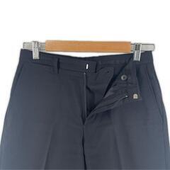 美品 UNIQLO ユニクロ 無地 秋冬 AW スラックス ウール ブラック メンズ 0【古着】【中古】の画像