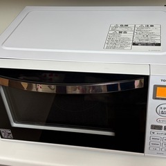 【TOSHIBA 電子レンジ ER-SS17A(W) 2021年製】 の画像