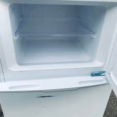 🌸アイリスオーヤマ ノンフロン冷凍冷蔵庫  AF118-Wの画像