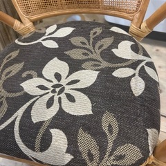 籐の椅子　の画像