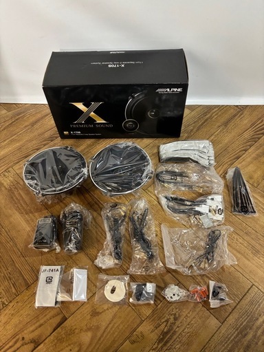 ◇スピーカー未使用◇ALPINE◇セパレート2ウェイスピーカー◇X-170S◇