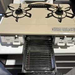 Rinnai リンナイ 都市ガスコンロ RT64JHR2 2022年製 Used/キレイの画像