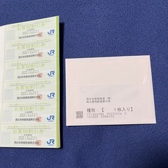 JR西日本株主優待券
の画像