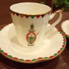 コーヒーカップ　KING＆QUEEN　の画像