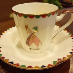 コーヒーカップ　KING＆QUEEN　の画像