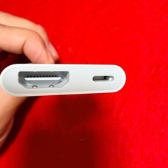 Apple 純正 A1438　Lightning – HDMI 変換アダプタ（ミラーリング用）の画像
