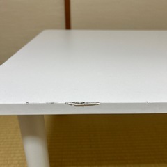 【訳あり】テーブル　白の画像