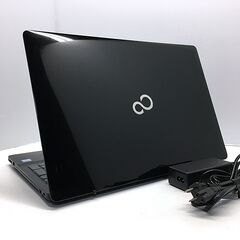 美品★最新Win11(25H2)｜長サポOffice2024｜フルHD15.6型★富士通 AH53/A3【最強 i7 +爆速新品 SSD 512GB +メモリ8GB】ONKYOサウンド（管理：202512081912）の画像