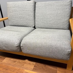 無印良品 ソファ 2シートの画像