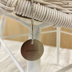 新品オリバー　アウトドアチェア　ガーデンチェア　オランダ　ウーブンプラス　室内外の画像