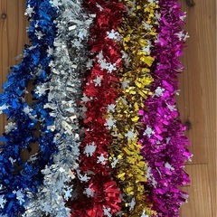 クリスマス 飾り モール パーティー リースの画像