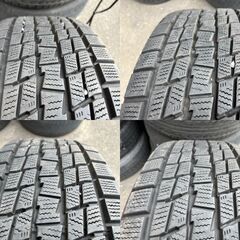 CX-5等にスタッドレスタイヤ＆アルミホイール４本セット 17インチ 7J 114.3/5H　タイヤ225/65R17の画像