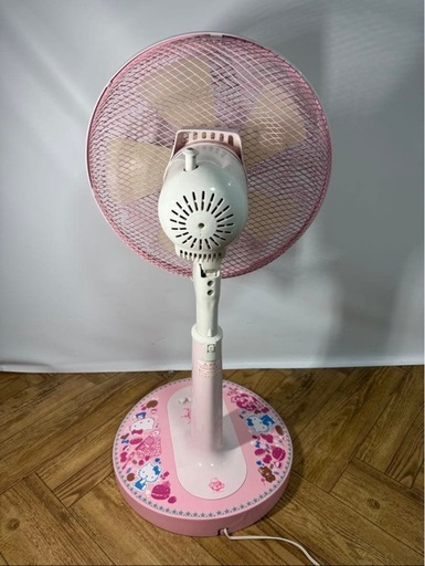 ハローキティ 30cmリビング扇風機 FL-KT305 Hello Kitty