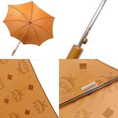 MCM エム・シー・エム モノグラム 傘 木製ハンドルの画像