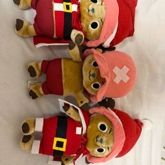 クリスマスコスプレとぬいぐるみの画像