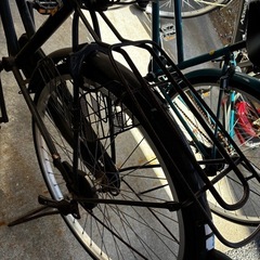 普通自転車の画像