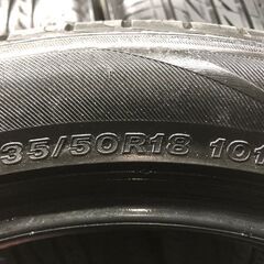 BS BRIDGESTONE REGNO GRVⅡ GRV2 レグノ 235/50R18 18インチ 夏タイヤ 4本 バリ溝 レクサスLS アルファード ヴェルファイア等　(STK065)の画像