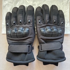 バイク オートバイ グローブ 冬用 裏起毛 プロテクターの画像