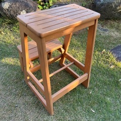 木製脚立の画像