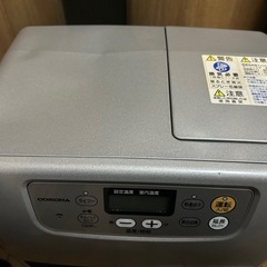 （お取引中）ファンヒーターの画像