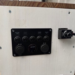 ナローハイエース用シンク+棚の画像