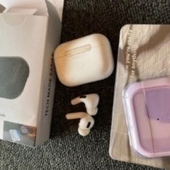 airpodspro 新品保護ケース付の画像