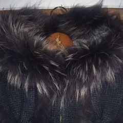 ★SISTEMATIC　ニット×ファー　パーカーブルゾン 新品★の画像