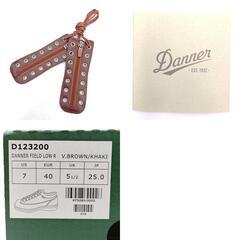 【未使用】DANNER ダナー FIELD LOW R ダナーフィールド ロー アール 25cm ブラウン D123200の画像
