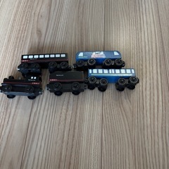 ボーネエクスプレス 一式 木製鉄道玩具セットの画像