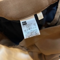 GUメンズパンツ　ブラウンの画像