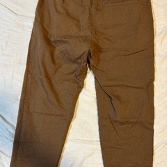 GUメンズパンツ　ブラウンの画像