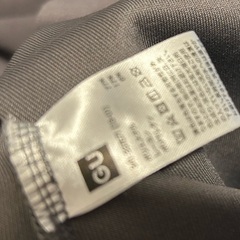 GUメンズシャツ　グレーの画像