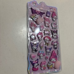 立体お尻シール　クロミとマイメロの画像