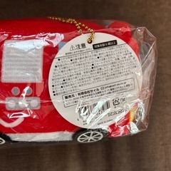 GOGOサイレンカー　音がなる　ぬいぐるみ　消防車　おもちゃ　新品未使用　未開封　キーホルダーの画像