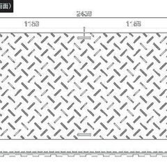 現物確認・引き取り希望！！有料配達可能！ プラ製 敷板 樹脂製マット 緑色の画像