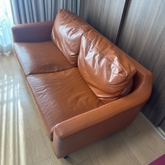合皮ソファー　の画像