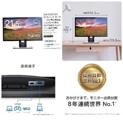 DELLデュアルモニター《超美品》東京都豊島区の画像