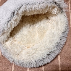 新品・未使用　ペットベッド 猫用 犬用 小型犬 の画像