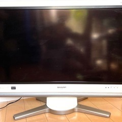 美品】 SHARP32V型ハイビジョンAQUOS LC-32DS3リモコン付の画像
