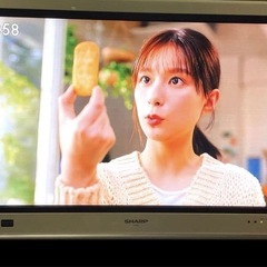 美品】 SHARP32V型ハイビジョンAQUOS LC-32DS3リモコン付の画像