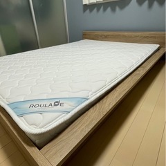 【ベッドフレーム & マットレス セット】の画像