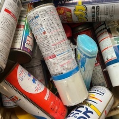 スプレー缶　各種の画像