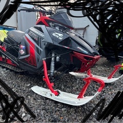 arctic cat alpha oneマウンテンキャット165セル付き　スノーモービルの画像