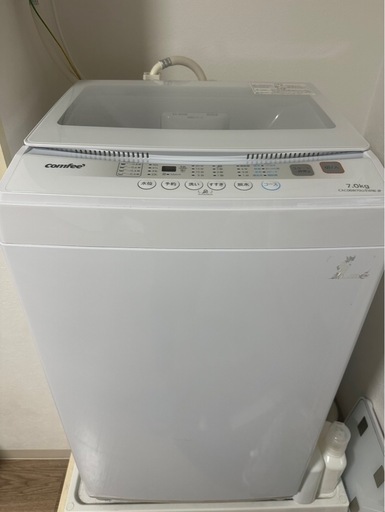 2024年9月購入　洗濯機　7kg
