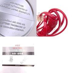 コカコーラ 誕生 100周年記念 スペシャル プレゼント テレホン 電話 機 器 コード付 日本製 1986 説明書 箱付 レトロの画像