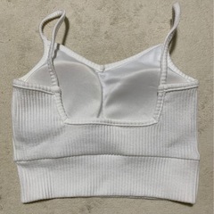 ビスチェ 白の画像