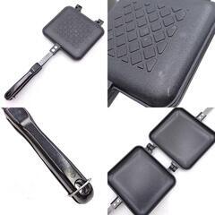 [8点セット] ステンレス マグ カラビナ マグ プレート ホットサンドメーカー 飯盒 まとめの画像