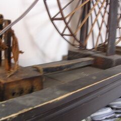 古民具　昔の糸巻き道具の画像