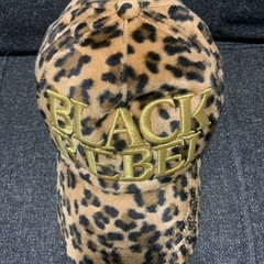 ブラックレーベル　キャップ　豹柄　帽子の画像